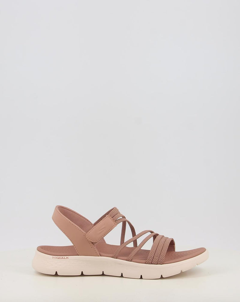 Sandali SKECHERS GO WALK FLEX SANDAL - EMMA 141473 marrone