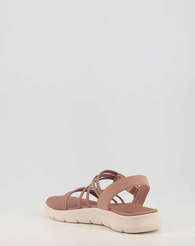 Sandali SKECHERS GO WALK FLEX SANDAL - EMMA 141473 marrone