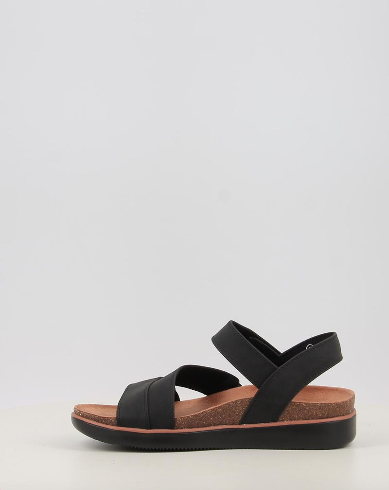 Sandali SKECHERS LIFTED COMFORT 163252 nero