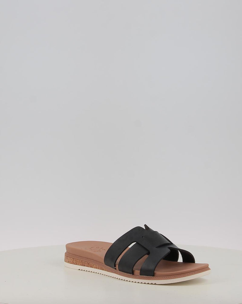 Sandali SKECHERS BOBS DESERT KISS LOW - PEAK LOOK 114707 nero