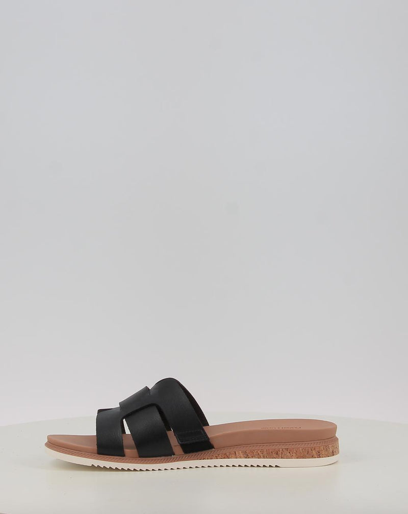 Sandali SKECHERS BOBS DESERT KISS LOW - PEAK LOOK 114707 nero