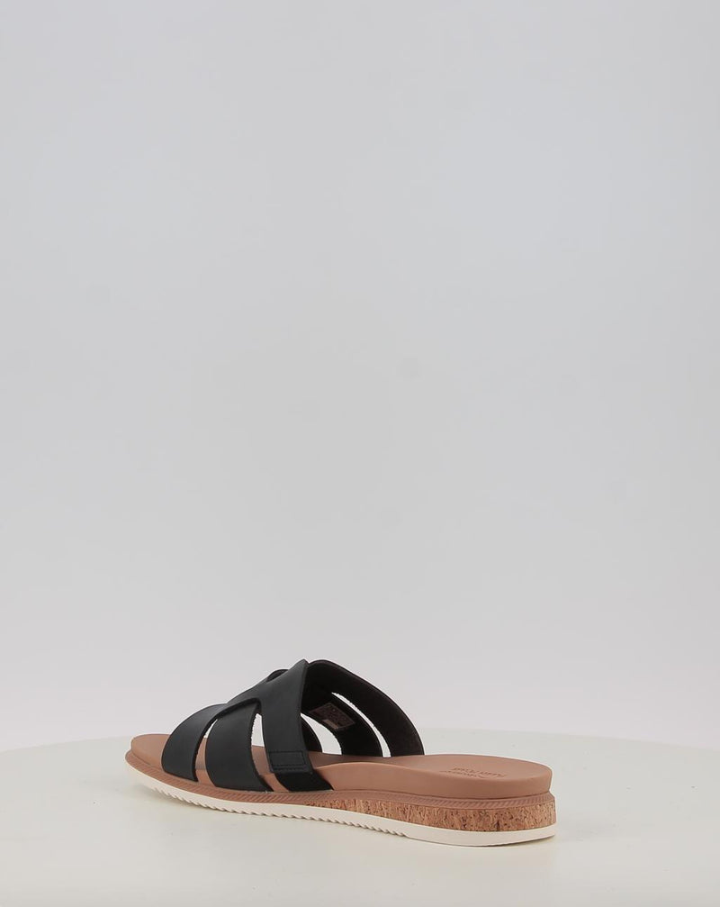 Sandali SKECHERS BOBS DESERT KISS LOW - PEAK LOOK 114707 nero