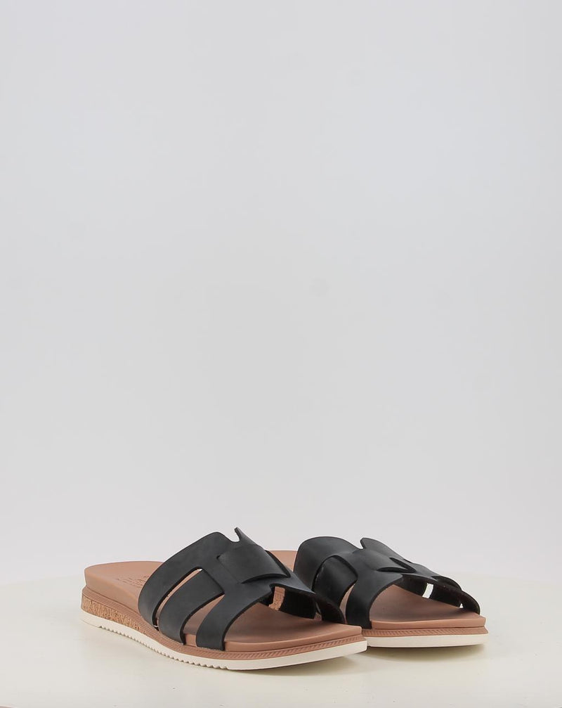Sandali SKECHERS BOBS DESERT KISS LOW - PEAK LOOK 114707 nero