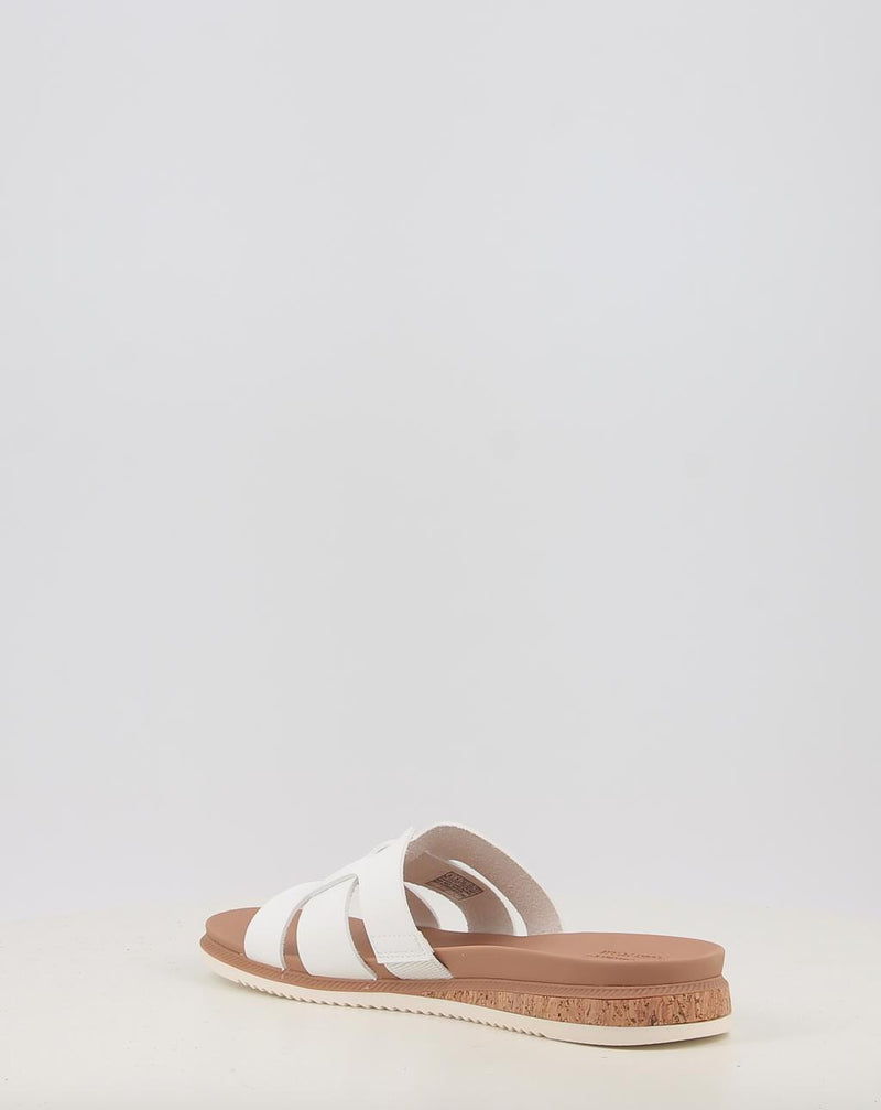Sandali SKECHERS BOBS DESERT KISS LOW - PEAK LOOK 114707 bianco