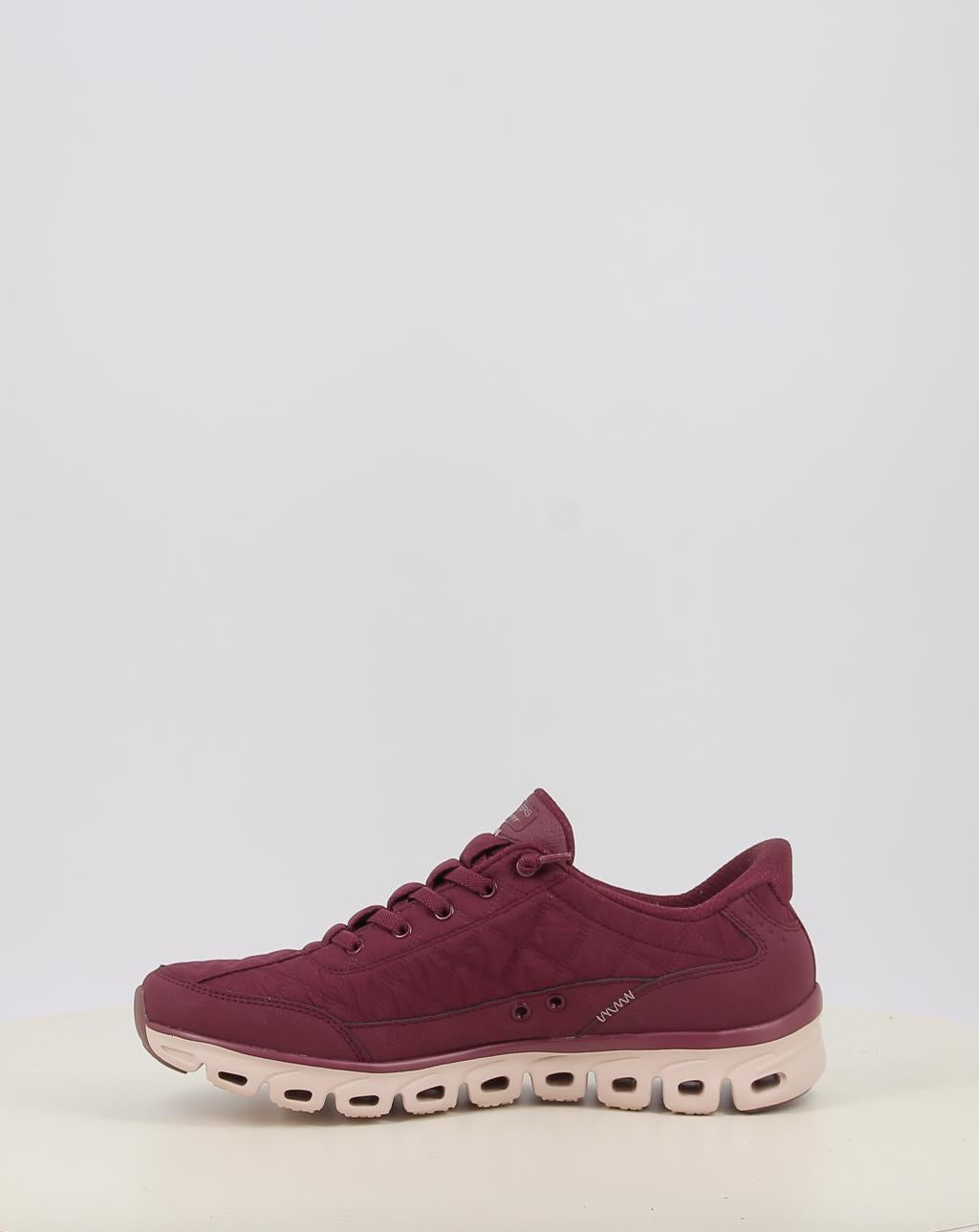 Zapatillas SKECHERS SLIP-INS: GLIDE-STEP - COZY FIT granate