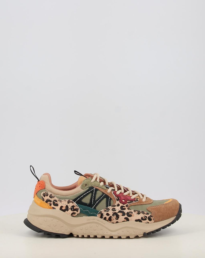 Sneakers FLOWER MOUNTAIN SOLIN WOMAN animal print