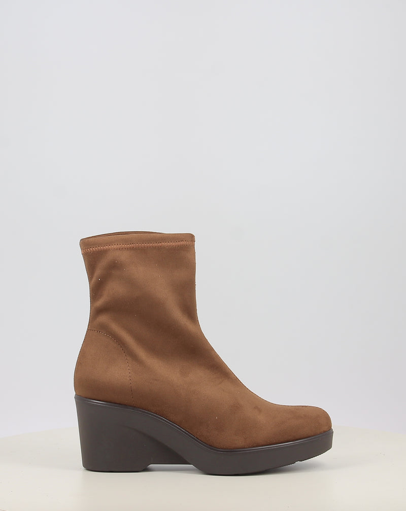 Botines MISS ELASTIC CUSHY 075500 cuero