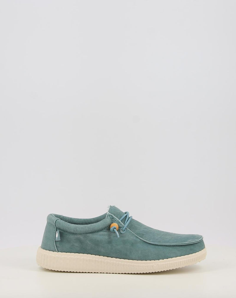 Scarpe barca WALK IN PITAS WP150 WALLABI WASHED blu