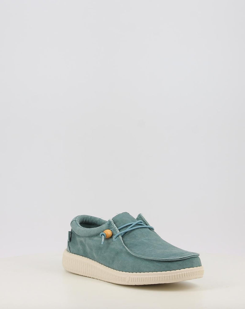 Scarpe barca WALK IN PITAS WP150 WALLABI WASHED blu