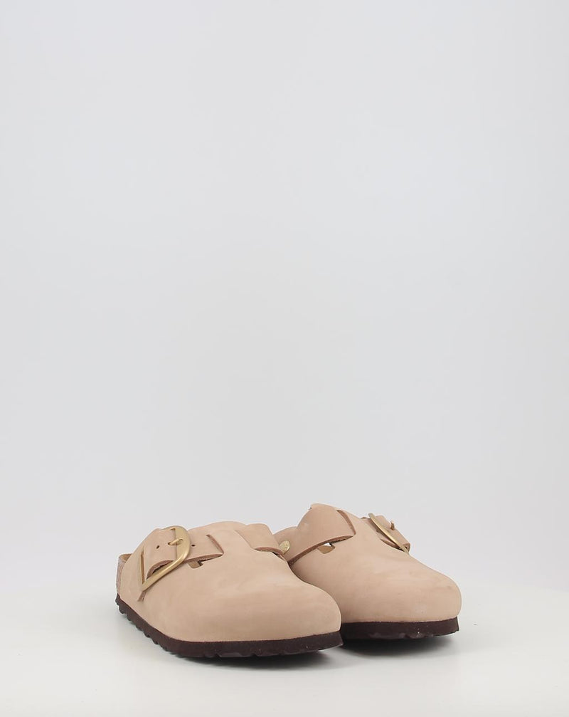 Zoccoli BIRKENSTOCK Boston Big Buckle LENB Sandcastle sabbia