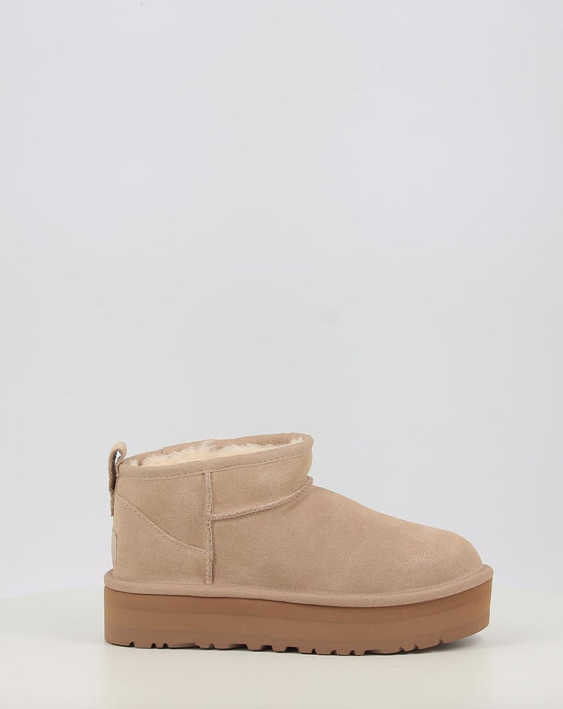 Botas UGG CLASSIC ULTRA MINI PLATFORM beig