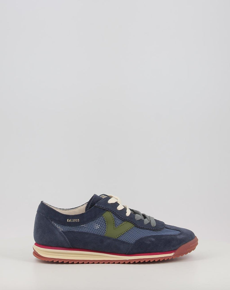Sneaker VICTORIA SATURNO & REJILLA MULTICOLOR 1158106 blu